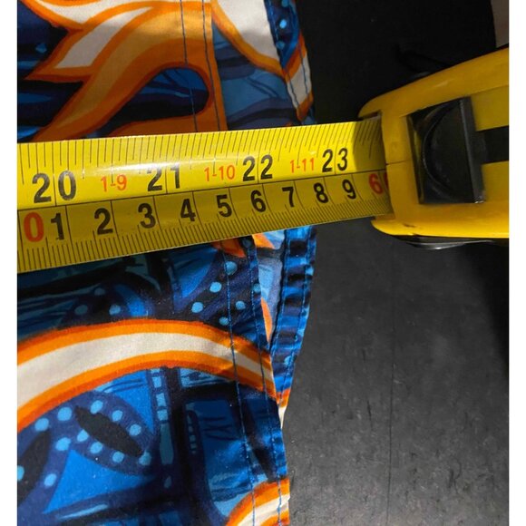 Vtg Quiksilver Board Shorts Mens 38 8" Hawaiian Floral Beach Swim Trunks Y2K - Picture 5 of 6